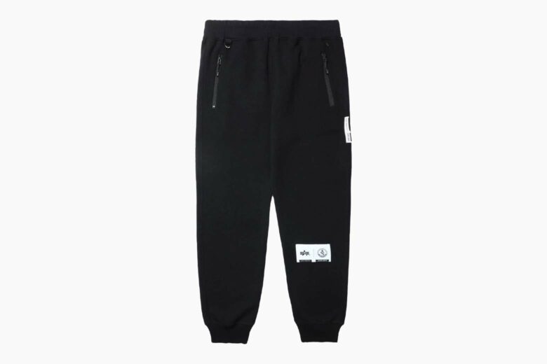 best sweatpants men alpha industries x izzue review - Luxe Digital