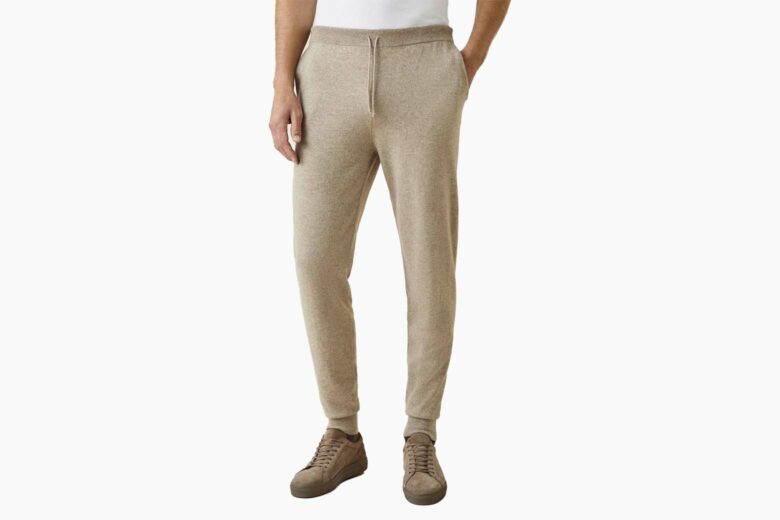 best sweatpants men luca faloni pure cashmere review - Luxe Digital