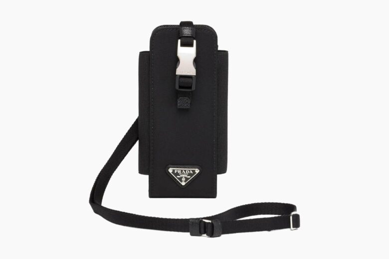 Prada Re-Nylon Smartphone Case - Black