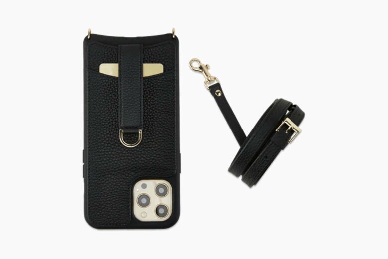 VICTORIA Crossbody Wallet Case for iPhone 13 with Chain Strap