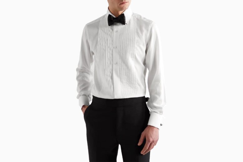 best dress shirts men tom ford tuxedo shirt review - Luxe Digital