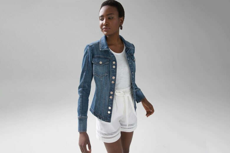 Whbm store denim jacket