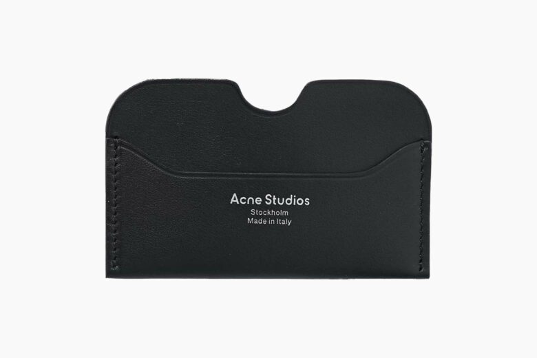 best designer card holders acne studios women - Luxe Digital