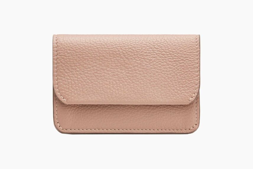 21 Best Designer Card Holders For Women   Best Designer Card Holders Cuyana Flap Women Luxe Digital 856x571 