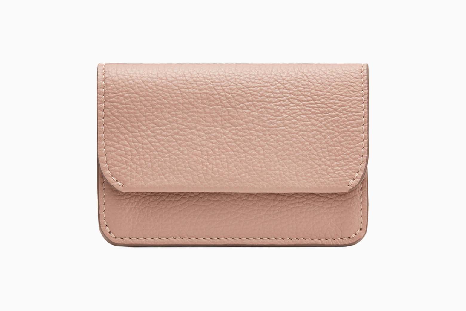 21 Best Designer Card Holders For Women   Best Designer Card Holders Cuyana Flap Women Luxe Digital 