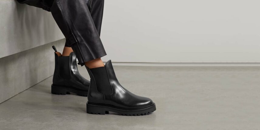 chelsea boots with heel womens