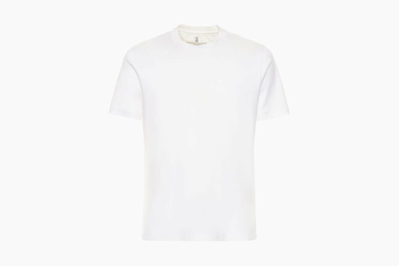 luisaviaroma back to office brunello cucinelli crewneck t-shirt luxe digital