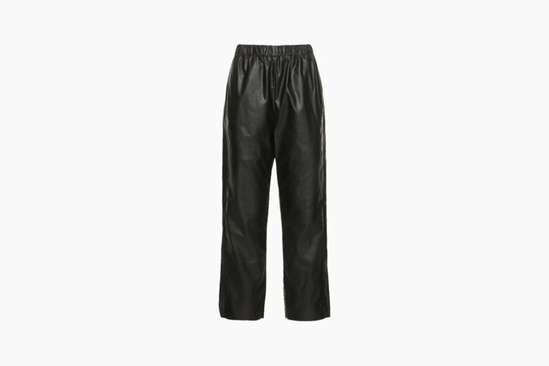 luisaviaroma back to office mm6 maison margiela faux leather pants luxe digital