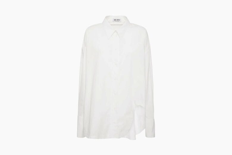 luisaviaroma back to office the attico diana overshirt luxe digital