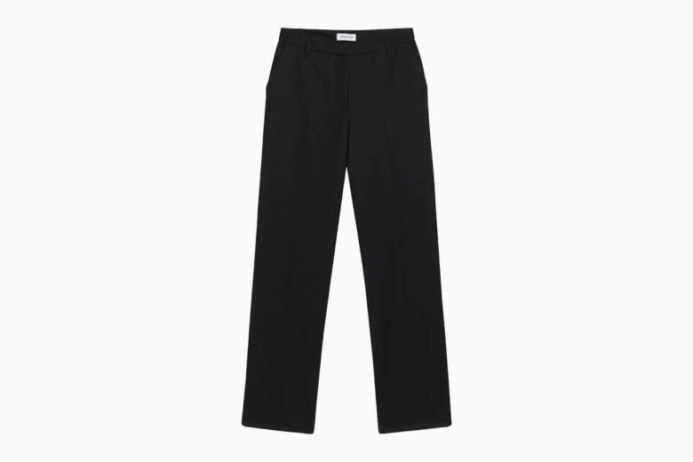 best work pants women anine bing classic pants review - Luxe Digital