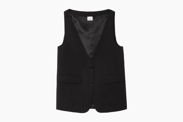 best suit vests women burberry silk vest review - Luxe Digital
