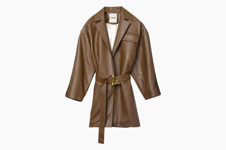 best leather jackets women aeron review - Luxe Digital