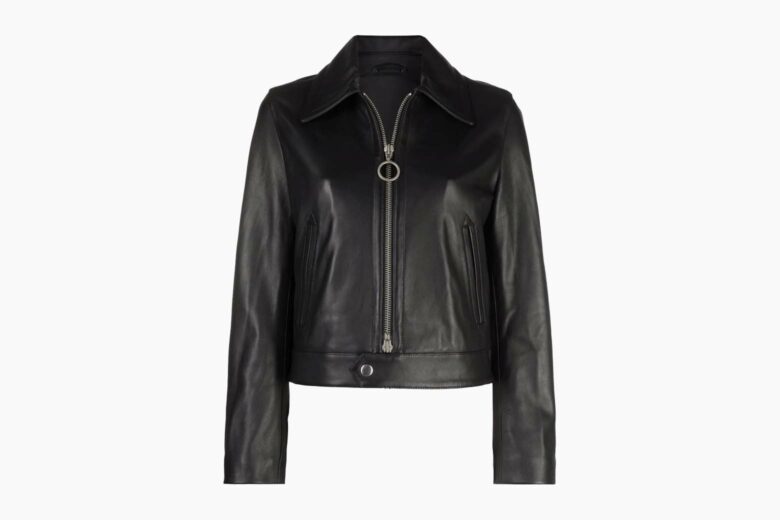 best leather jackets women ami paris review - Luxe Digital