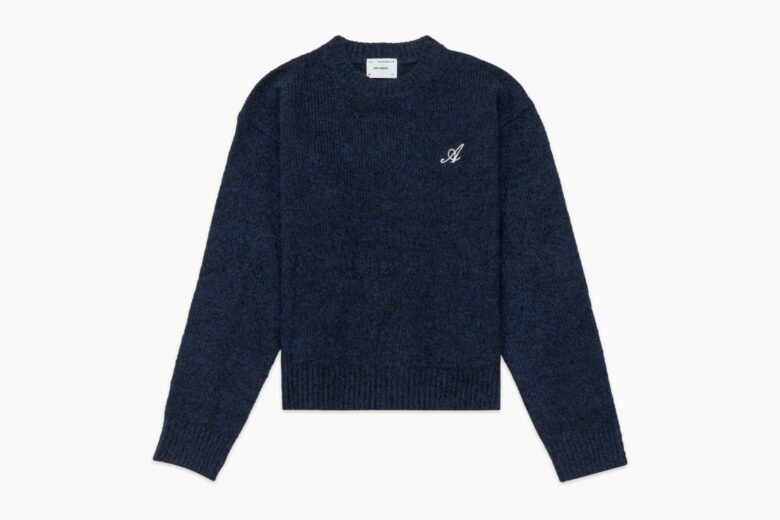 best sweaters men axel arigato initial sweater review - Luxe Digital