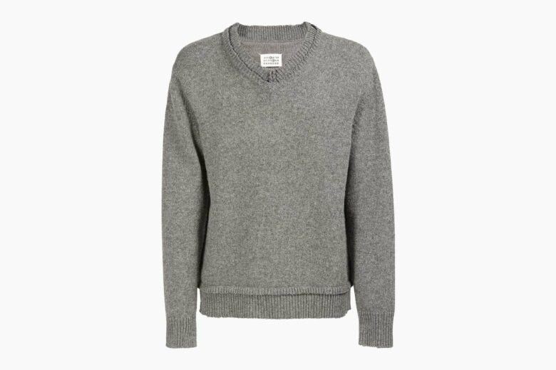 best sweaters men maison margiela shetland review - Luxe Digital