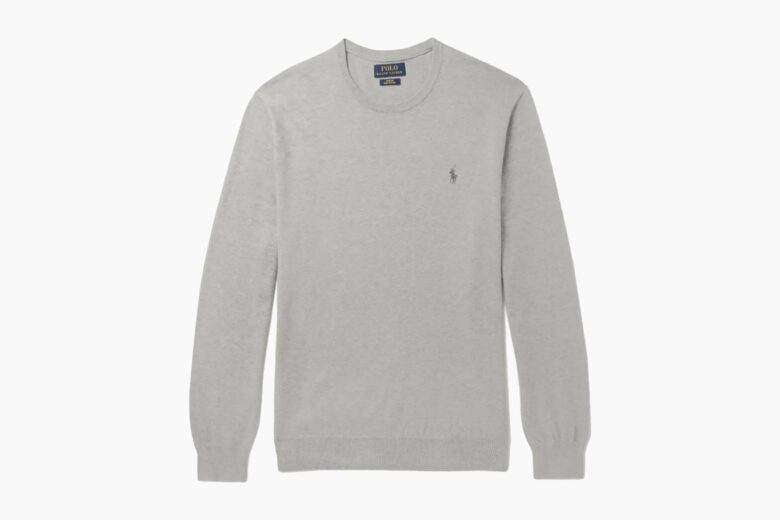 best sweaters men polo ralph lauren pima cotton sweater review - Luxe Digital