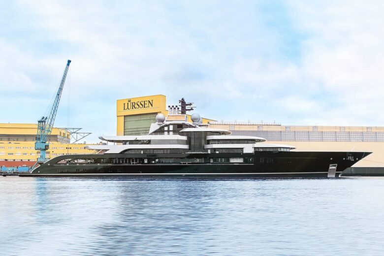 largest yachts crescent - Luxe Digital