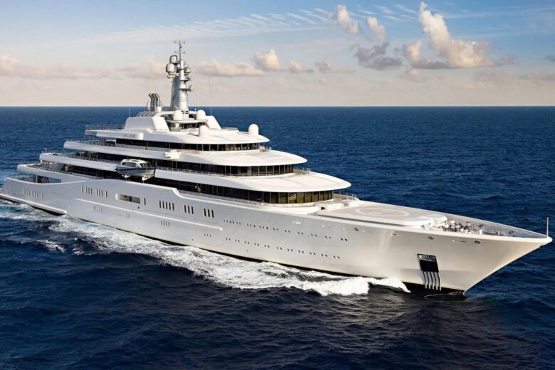 This UAE billionaire sheiks' $450 million megayacht is so