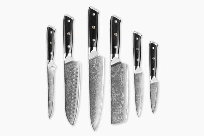 Kyoku Japanese Carving Knives with Fork | Serve Your Table Well