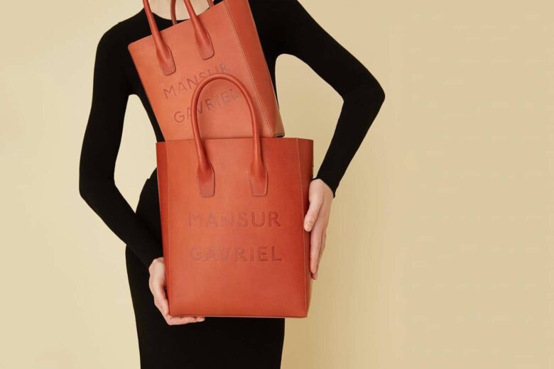 Hollywood-Loved Brand Mansur Gavriel Debuts Apple Leather Bag – The  Hollywood Reporter