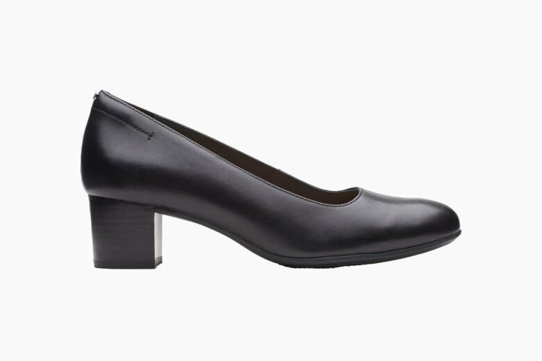most comfortable heels clarks work heel shoes luxe digital