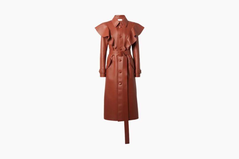 best trench coats women chloe leather trench luxe digital