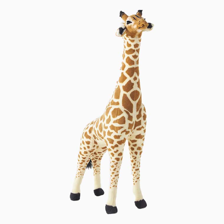 best luxury gift guide kids ideas anthropologie giraffe giant stuffed animal - Luxe Digital