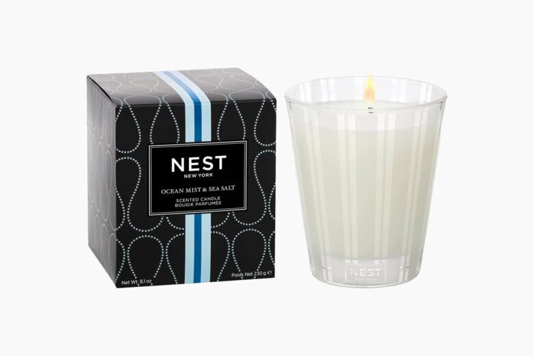 best scented candles nest ocean mist and sea salt - Luxe Digital