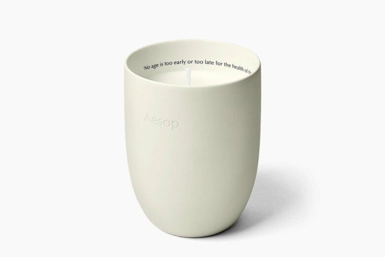 best scented candles aesop ptolemy - Luxe Digital