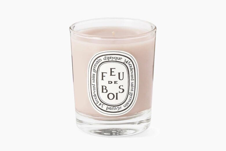 best scented candles diptyque feu de bois - Luxe Digital