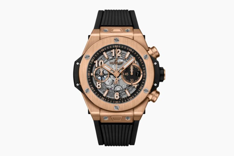 Round Hublot watch, For Formal