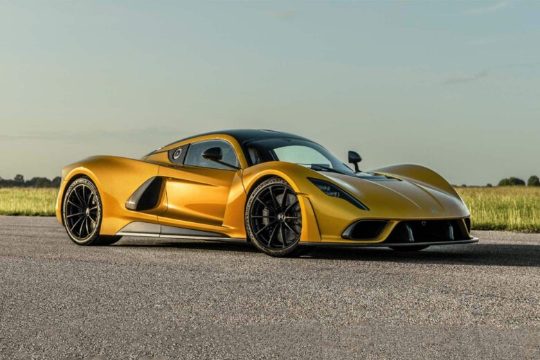 가장 빠른 자동차 세계 Hennessey Venom F5 리뷰 - 고급 디지털