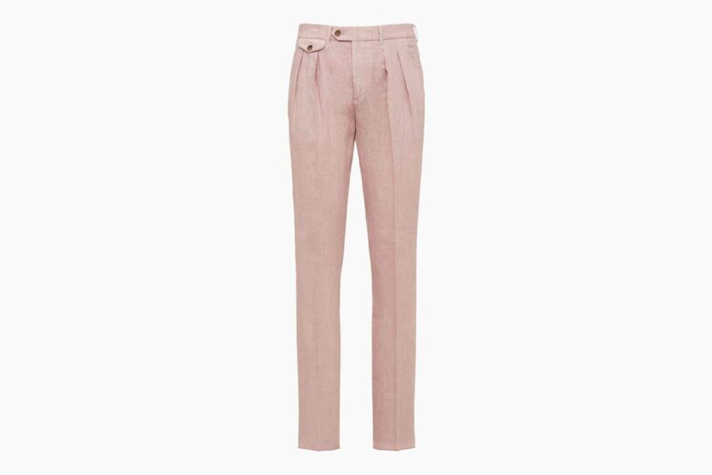 best pants men lardini pleated pants review - Luxe Digital