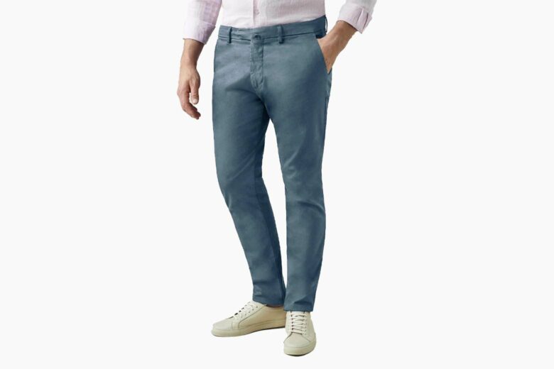 best pants men luca faloni lightweight cotton chinos review - Luxe Digital