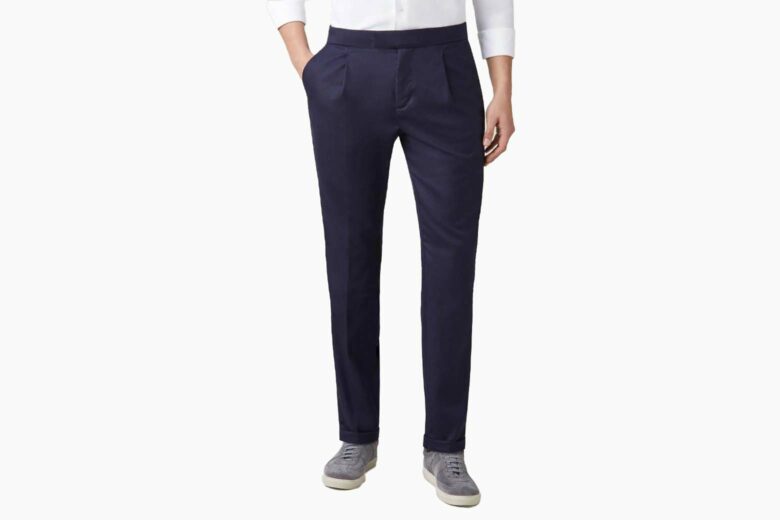 best pants men luca faloni pleated wool trousers review - Luxe Digital