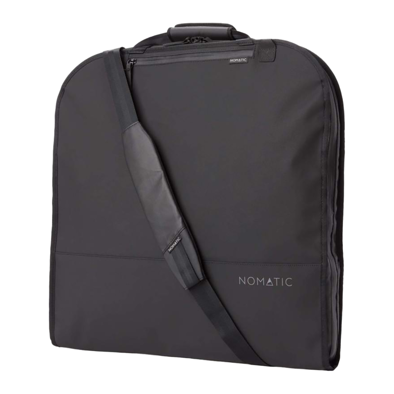 This garment bag keeps my clothes dry and wrinkle free