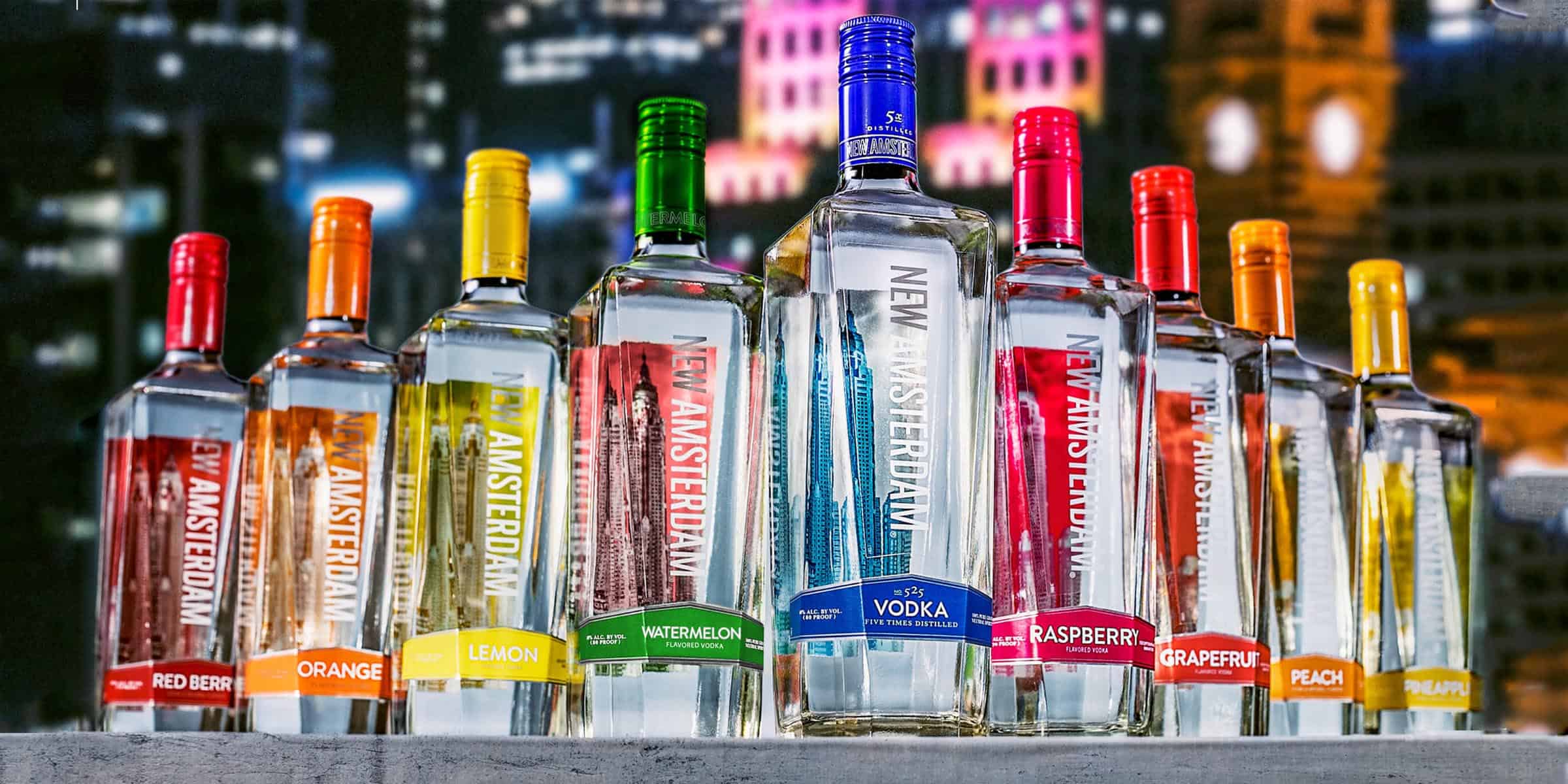 Like Drinking a Rainbow: New Amsterdam Vodka