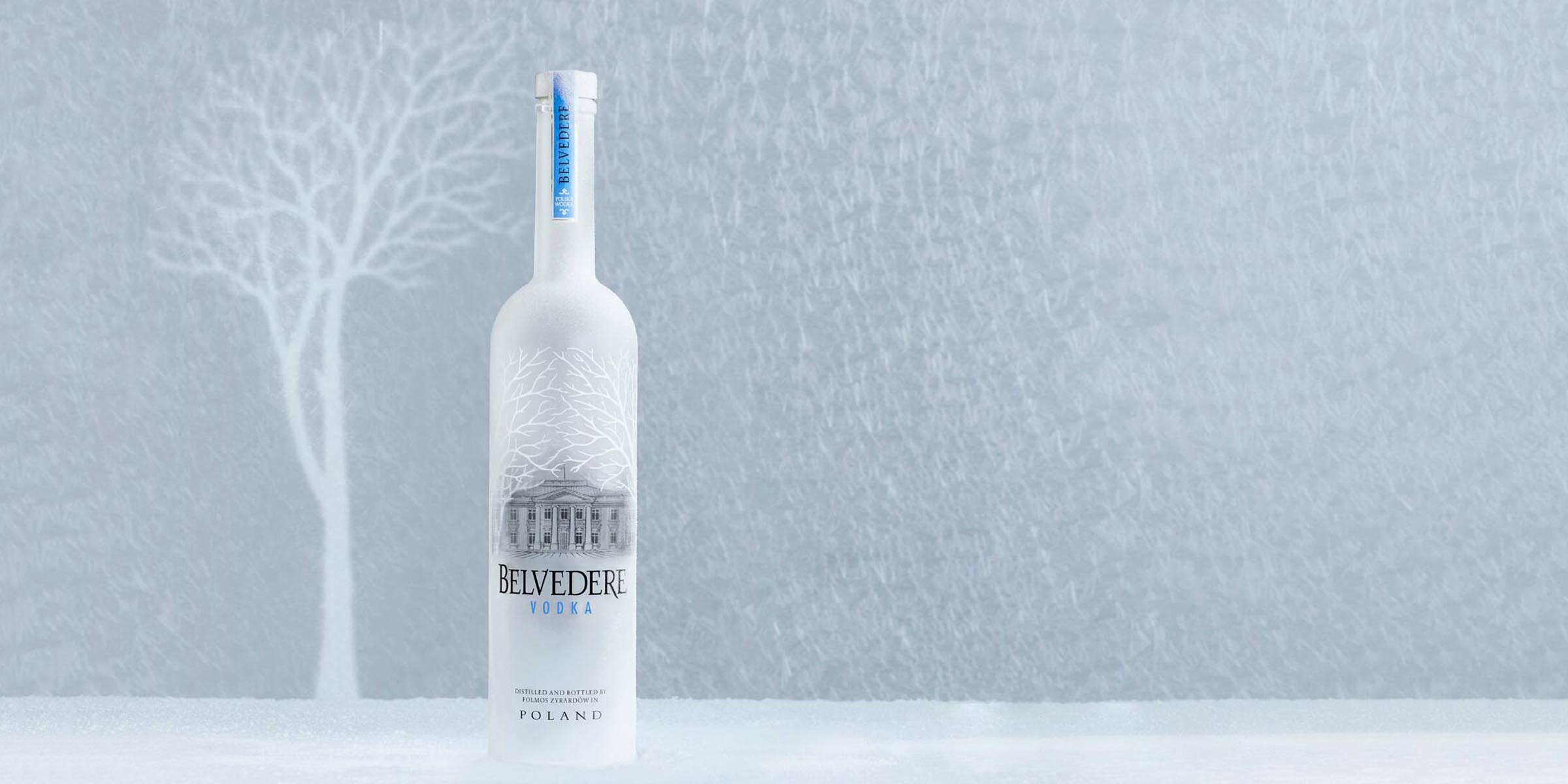 Belvedere Vodka Silver Bottle Limited Edition, Poland