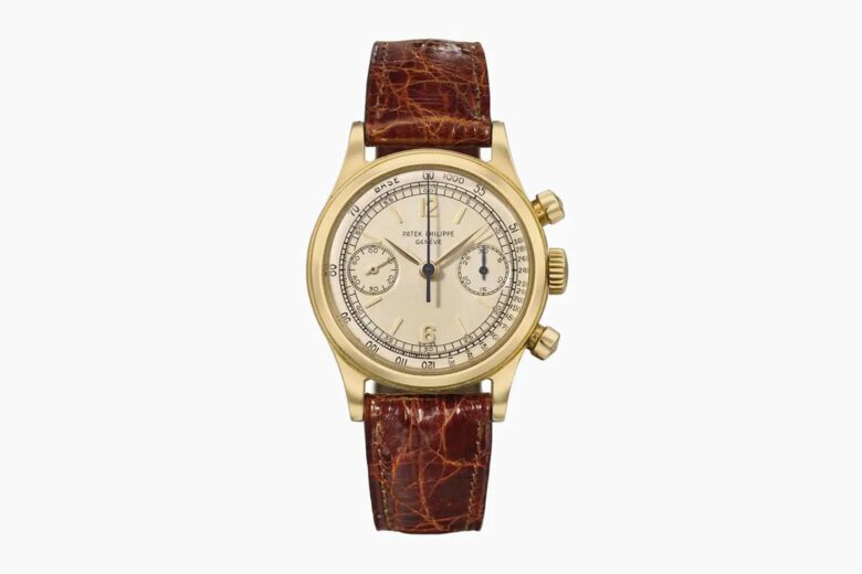 most expensive watches patek philippe gold chronograph ref 1527 - Luxe Digital
