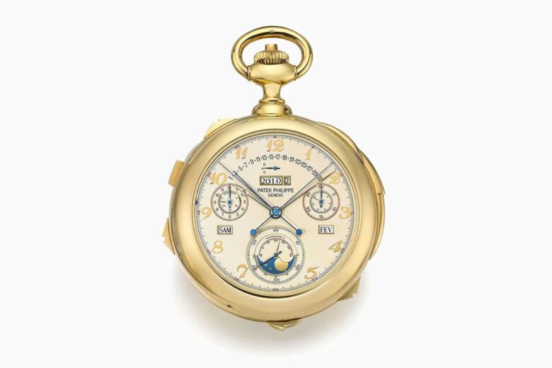 most expensive watches patek philippe yellow gold calibre 89 - Luxe Digital
