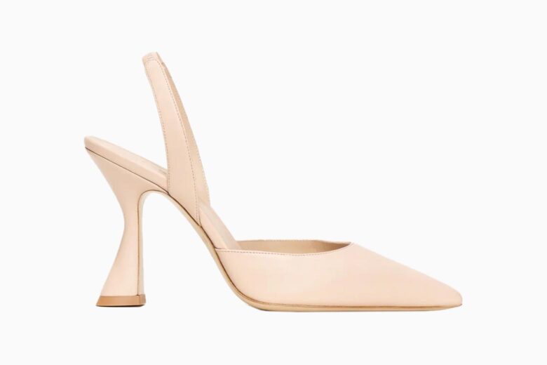 different types of heels flared heel - Luxe Digital