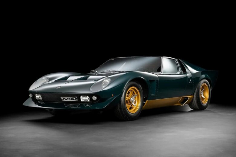 best classic cars vintage Lamborghini Miura - Luxe Digital