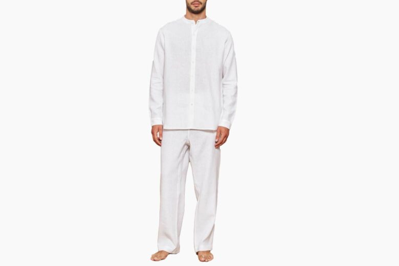 best pajamas men frette elios pyjama review - Luxe Digital