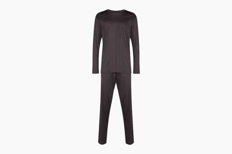 best pajamas men zimmerli long sleeve pajama set review - Luxe Digital