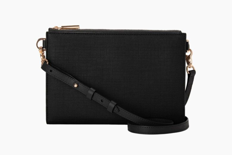 Dagne Dover Essentials Crossbody Gray/Graphite Clutch/Wristlet/Wallet