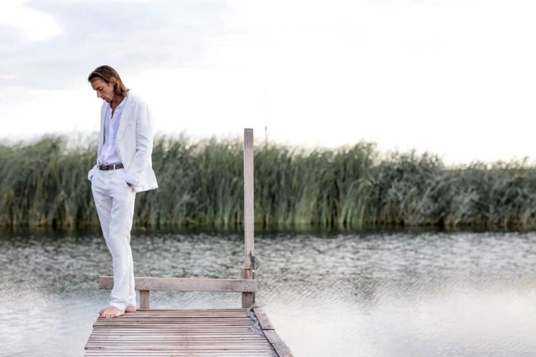best suit brands men 120 percent lino review - Luxe Digital