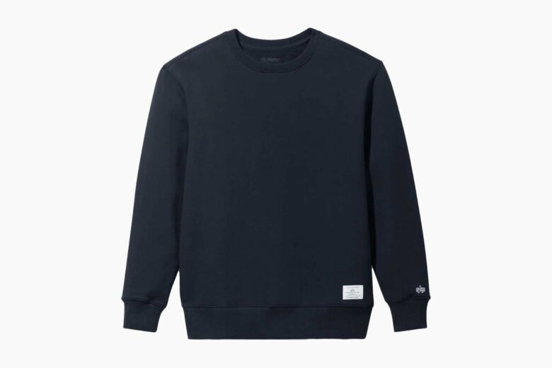 best sweatshirts men alpha industries review - Luxe Digital
