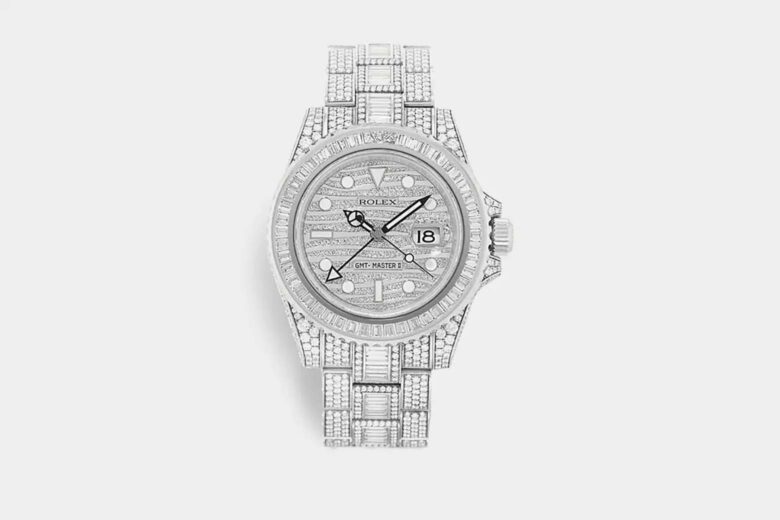 Diamond rolex for online sale