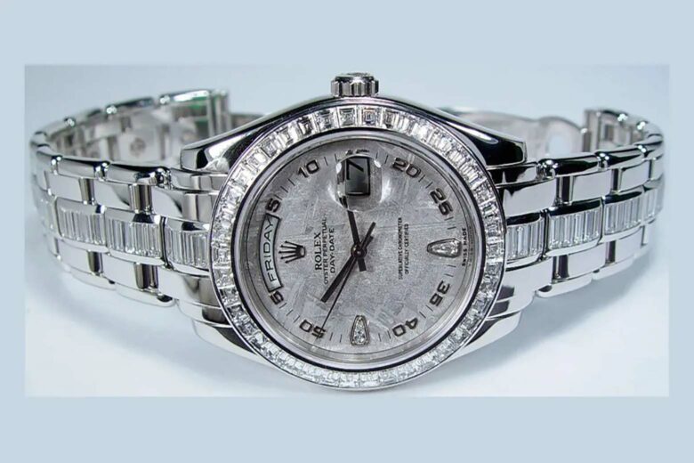 most expensive rolex watch platinum diamond pearlmaster 18956 - Luxe Digital