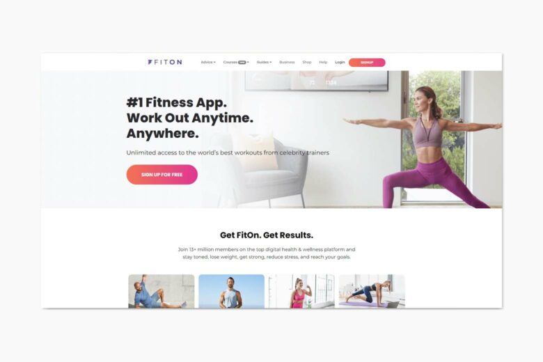 best online workout program fiton review - Luxe Digital